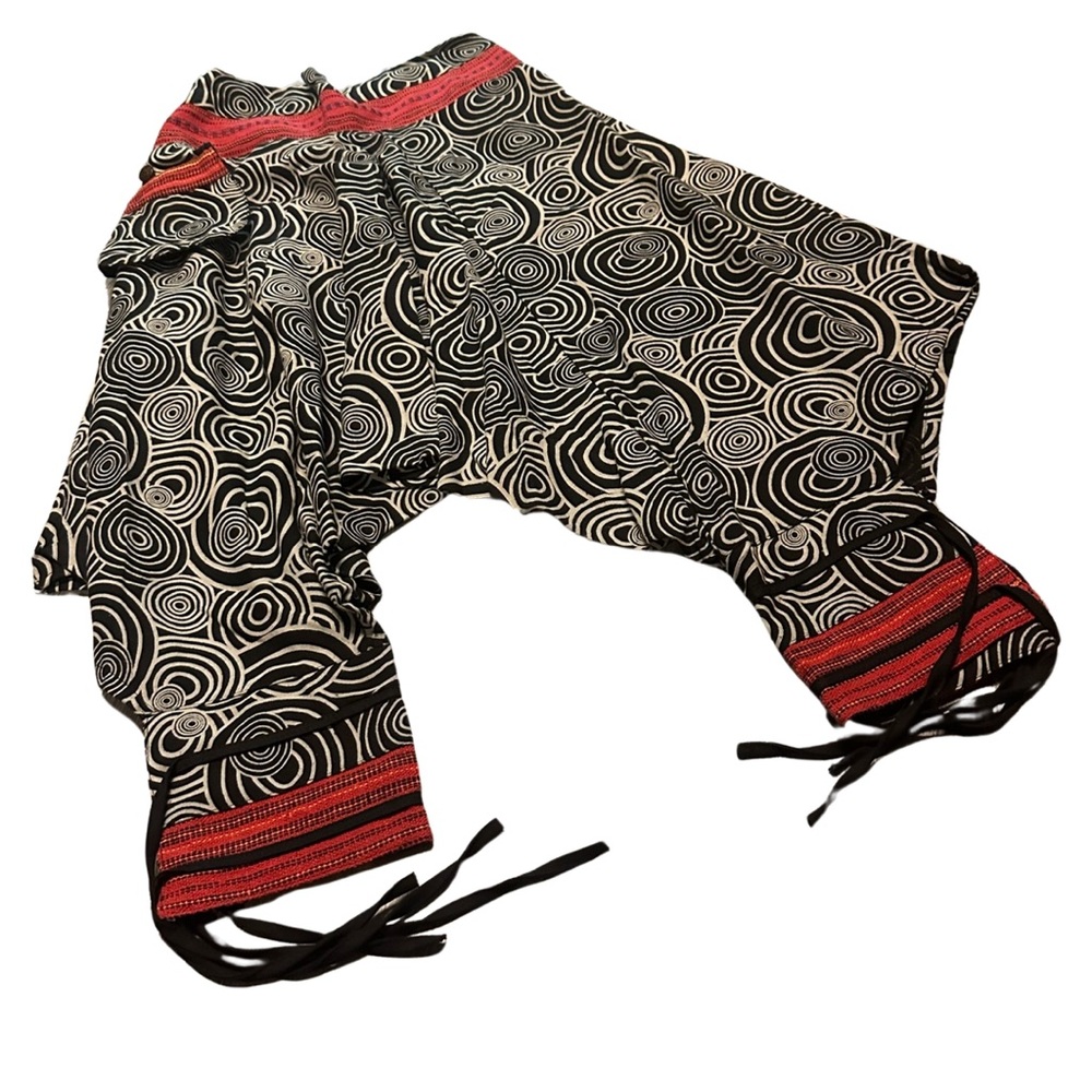SOLD NWT Funky Unisex Harem Pants OS - Picture 2 of 5